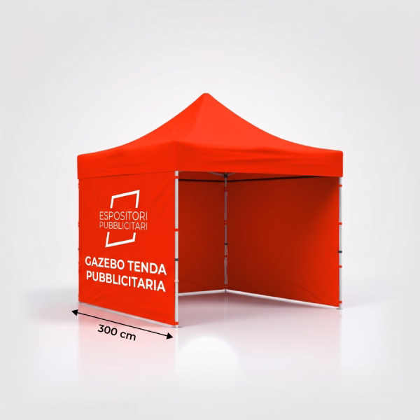 GAZEBO TENDA PUBBLICITARIA 3X3