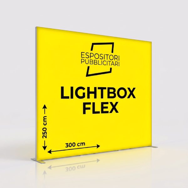 LIGHTBOX FLEX 300x250 cm